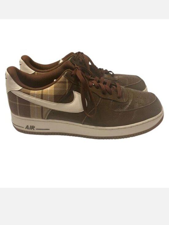 Nike Air Force 1 Low \'07 LX Brown Plaid